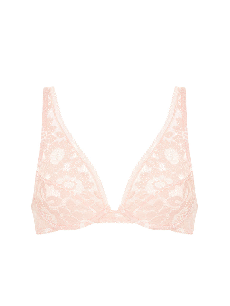 Soutien-gorge triangle avec armatures - Rose Ballet