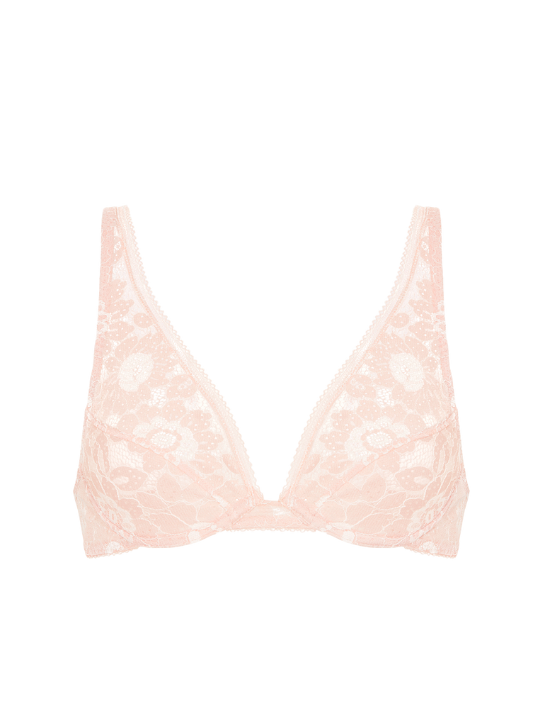 Soutien-gorge triangle avec armatures - Rose Ballet