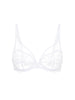 Soutien-gorge avec armature décolleté plongeant - Blanc
