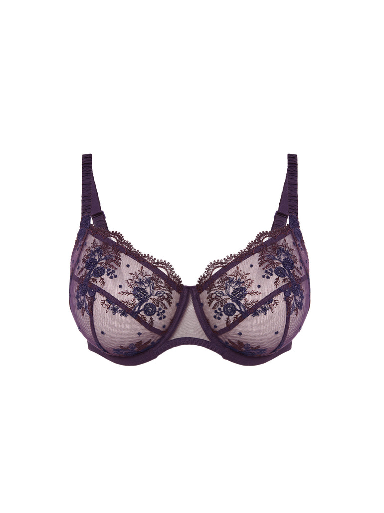 Soutien-gorge avec armatures emboitant - Figue
