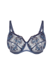 Soutien-gorge avec armature emboitant - Bleu Cendre