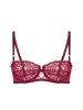 Soutien-gorge corbeille - Rouge Spinelle