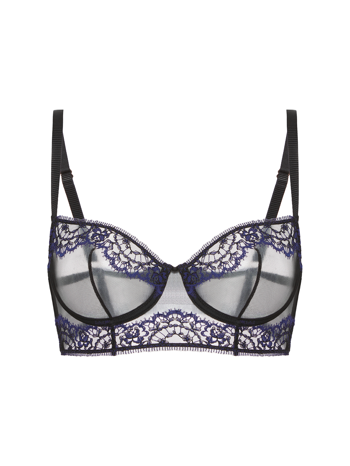 Soutien-gorge corbeille - Noir