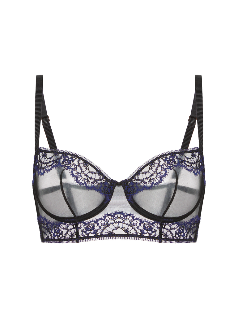 Soutien-gorge corbeille - Noir