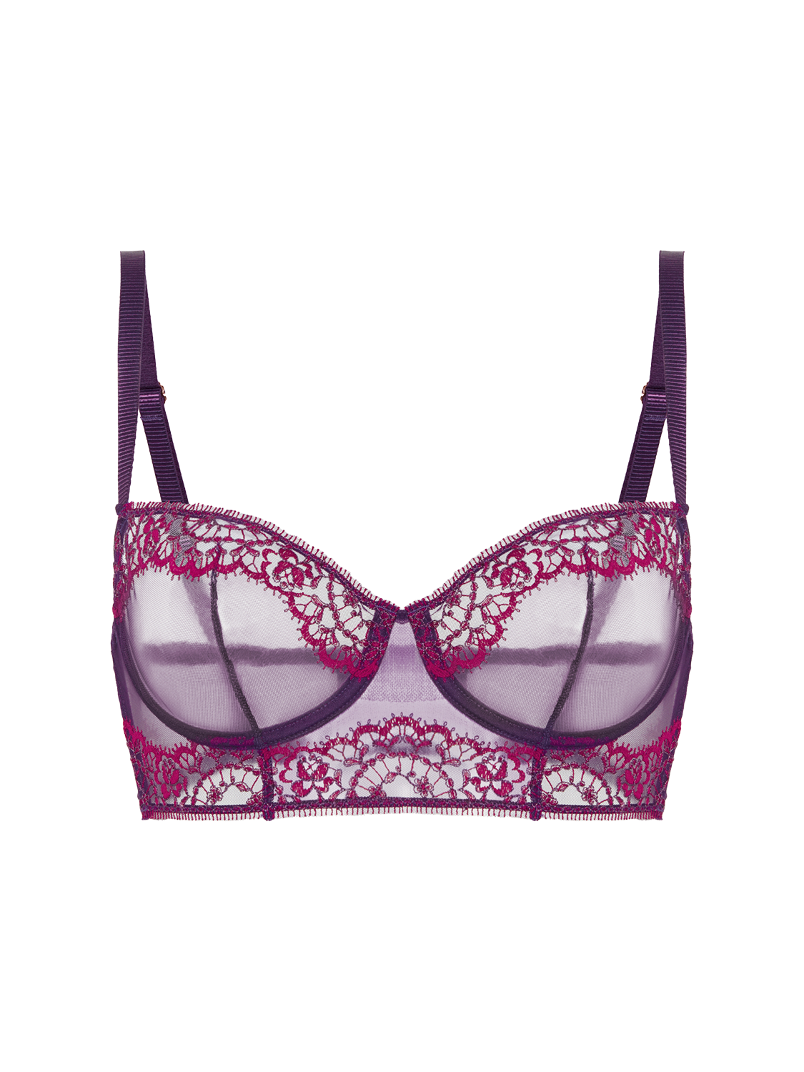 Soutien-gorge corbeille - Violet Euphoria