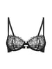 Soutien-gorge corbeille - Noir