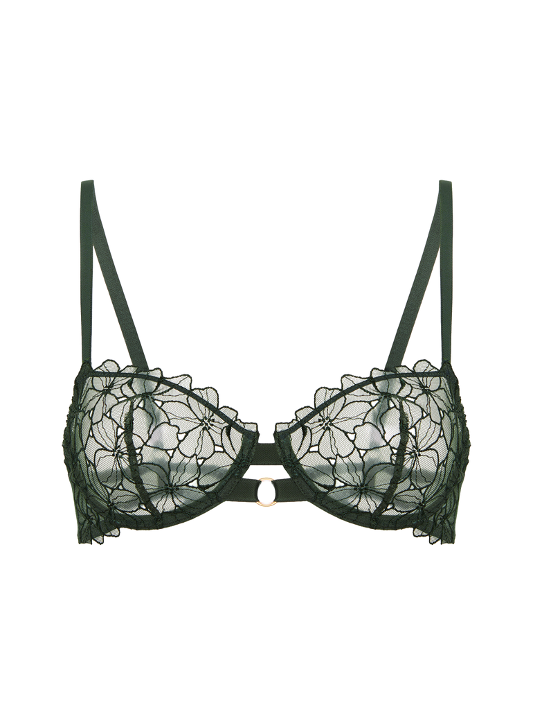 Soutien-gorge corbeille - Vert Clover