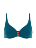 Soutien-gorge Armatures Décolleté Galbé - Bleu mystère