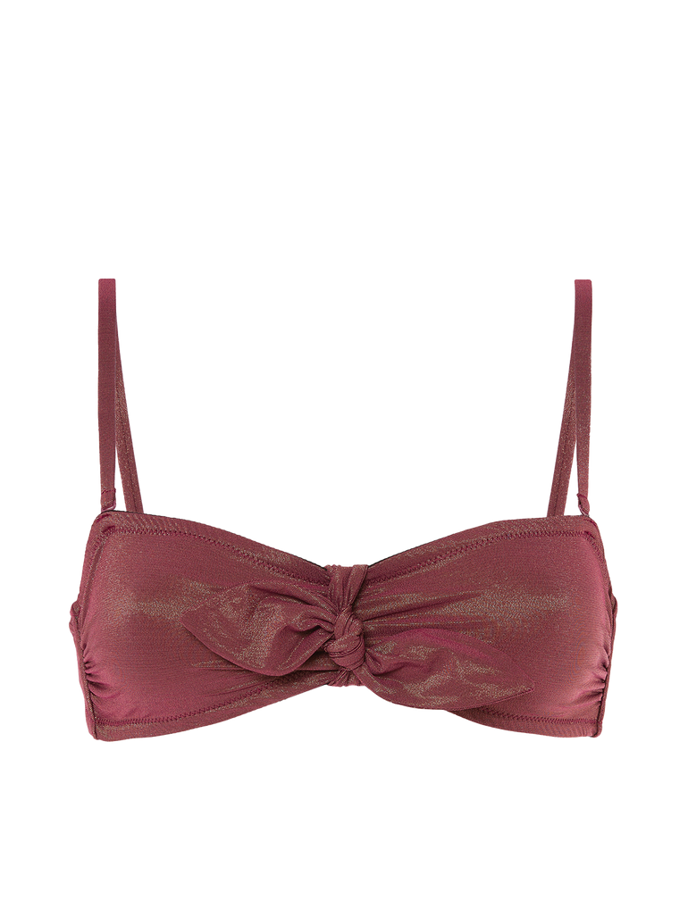 Bandeau souple - Lurex Dark Purple