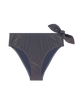 Culotte de bain taille haute - Lurex Midnight