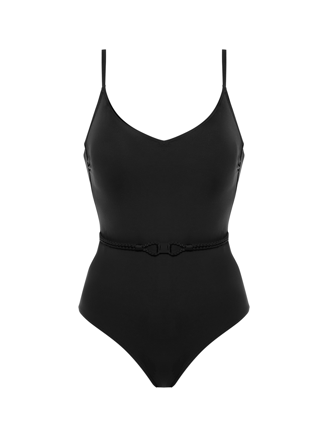 Maillot de bain 1 pièce bonnet mousse sans armature - Noir