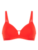 Haut de maillot de bain triangle avec armatures cachées - Orange Grenadier