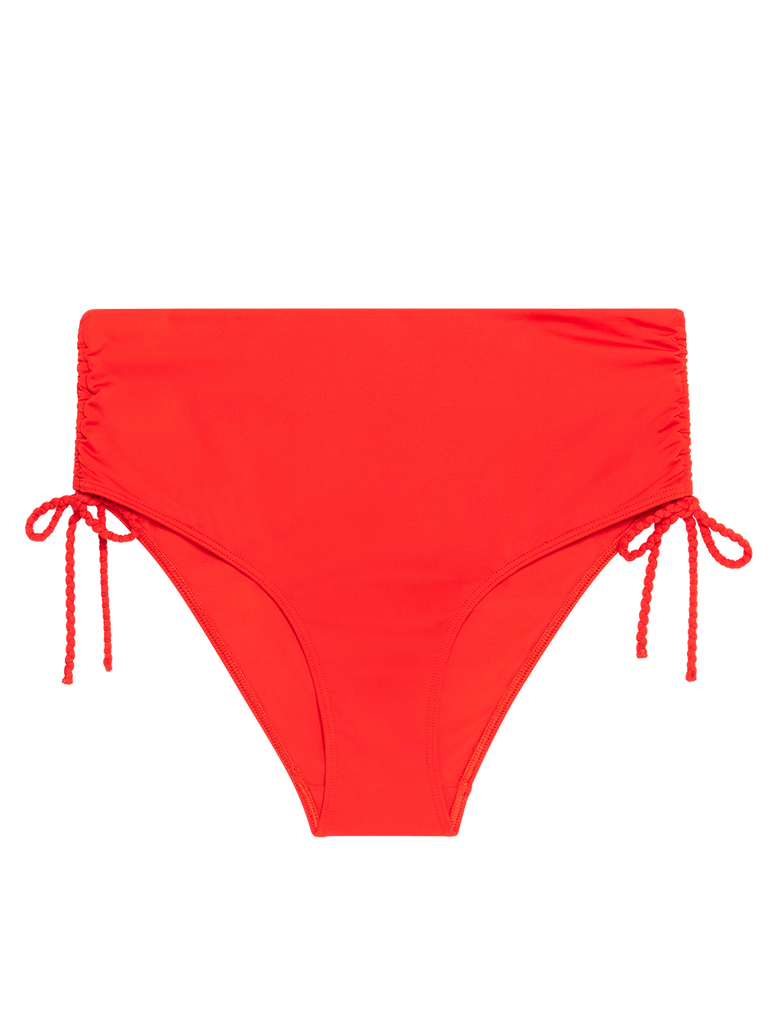 Culotte de bain taille haute - Orange Grenadier