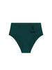 Culotte de bain taille haute - Vert Tropical