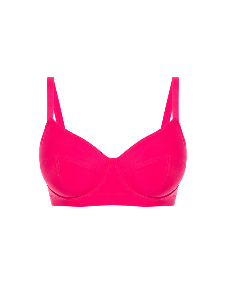 Haut de maillot de bain avec armatures - Lipstick