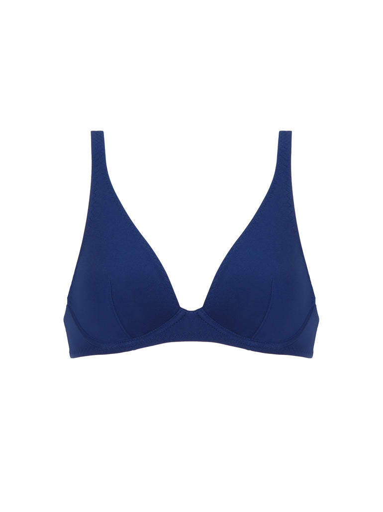 Haut de maillot de bain triangle avec armatures - Midnight