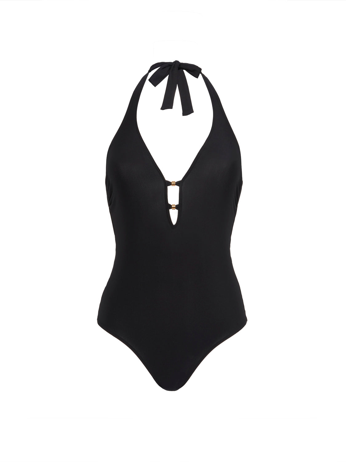 Maillot de bain 1 pièce sans armature - Noir