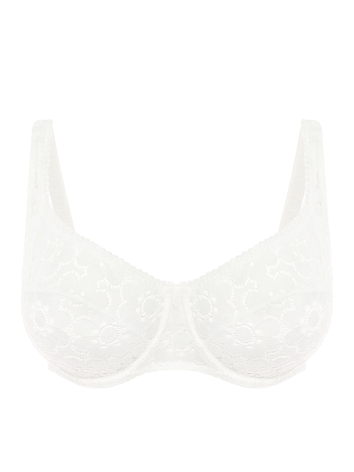 Soutien-gorge emboitant plongeant - Naturel