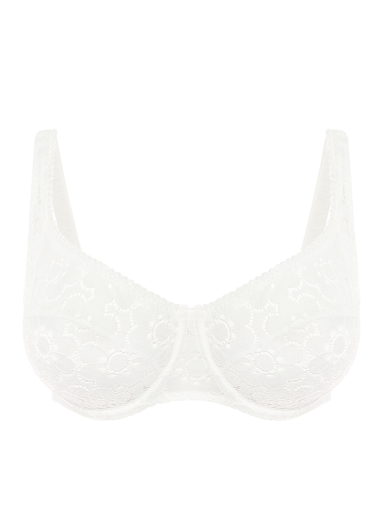 Soutien-gorge emboitant plongeant - Naturel