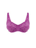 Soutien-gorge emboitant plongeant - Violet Divine