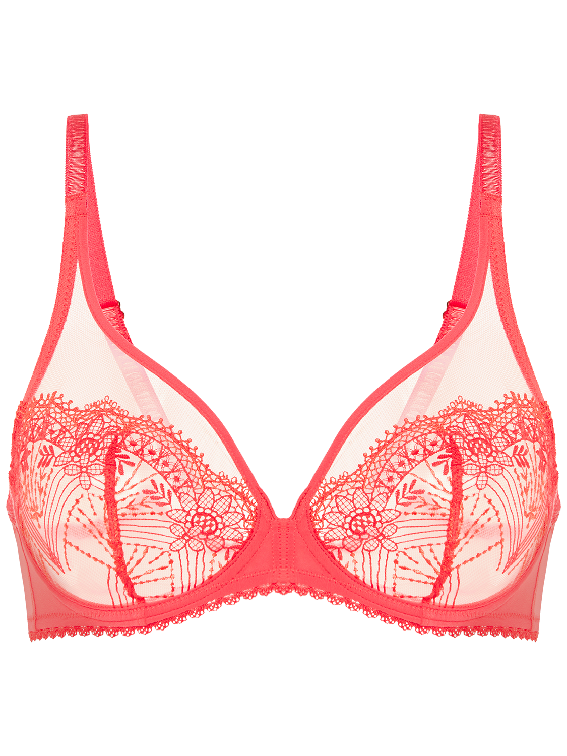 Soutien-gorge avec armature décolleté plongeant - Coralia