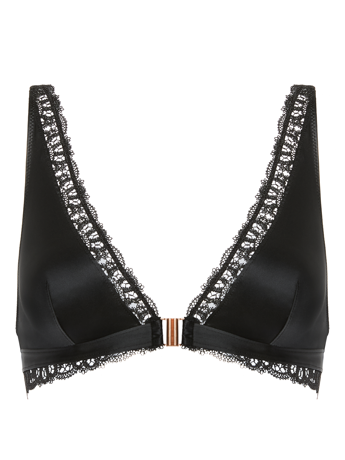 Soutien-gorge triangle sans-armatures - Noir