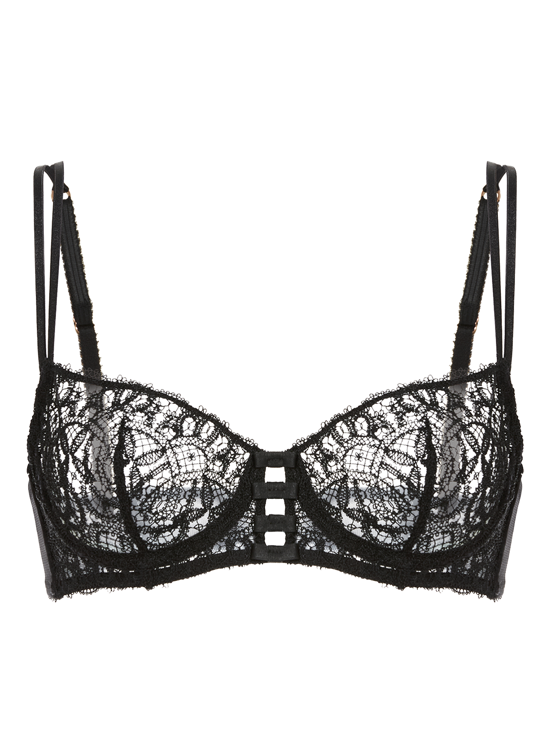 Soutien-gorge corbeille - Noir