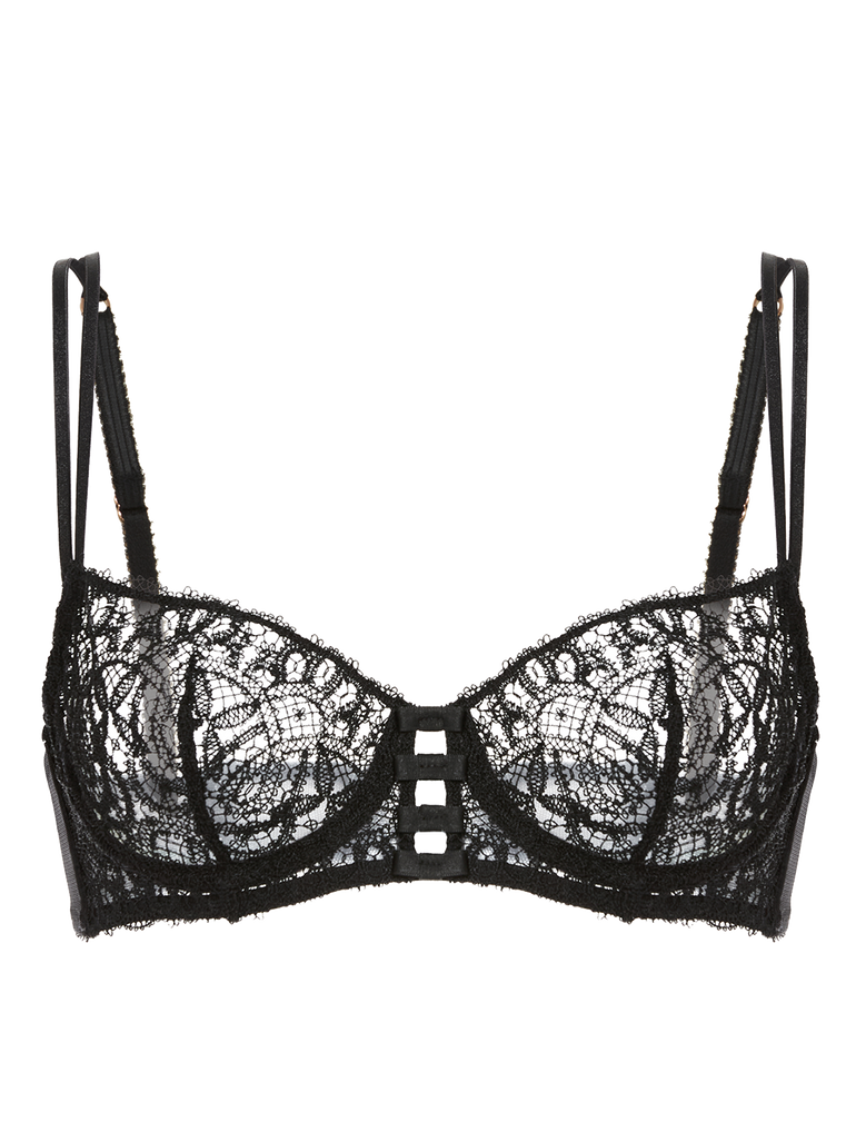 Soutien-gorge corbeille - Noir