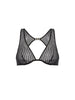 Soutien-gorge triangle avec armatures - Noir