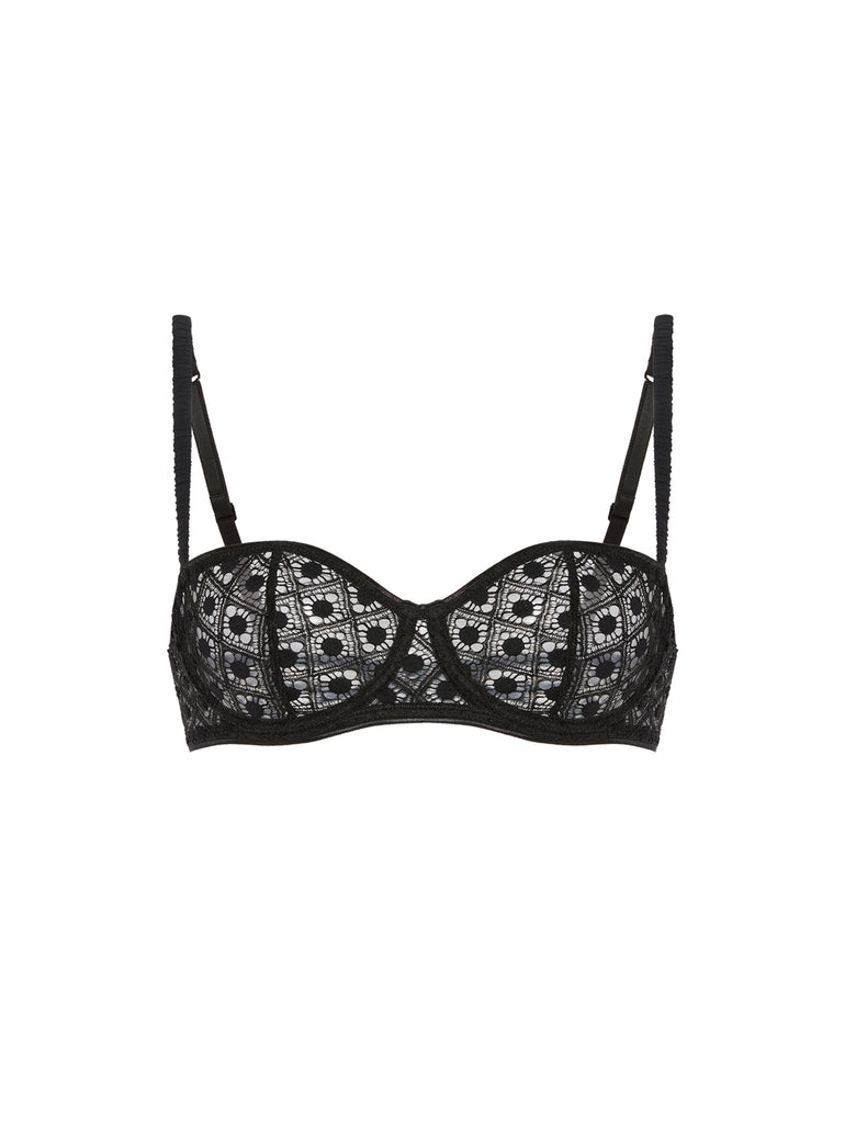 Soutien-gorge corbeille - Noir
