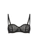 Soutien-gorge corbeille - Noir