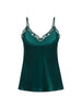 Top broderie - Emeraude