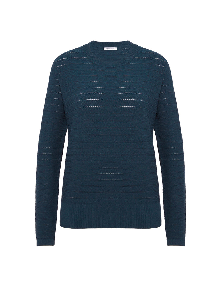 Pull - Bleu pétrole