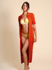 Robe longue - Orange Grenadier