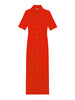 Robe longue - Orange Grenadier
