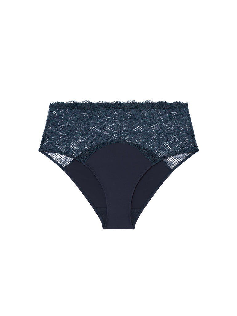 Culotte taille haute - Saphir