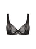 Soutien-gorge corbeille - Noir