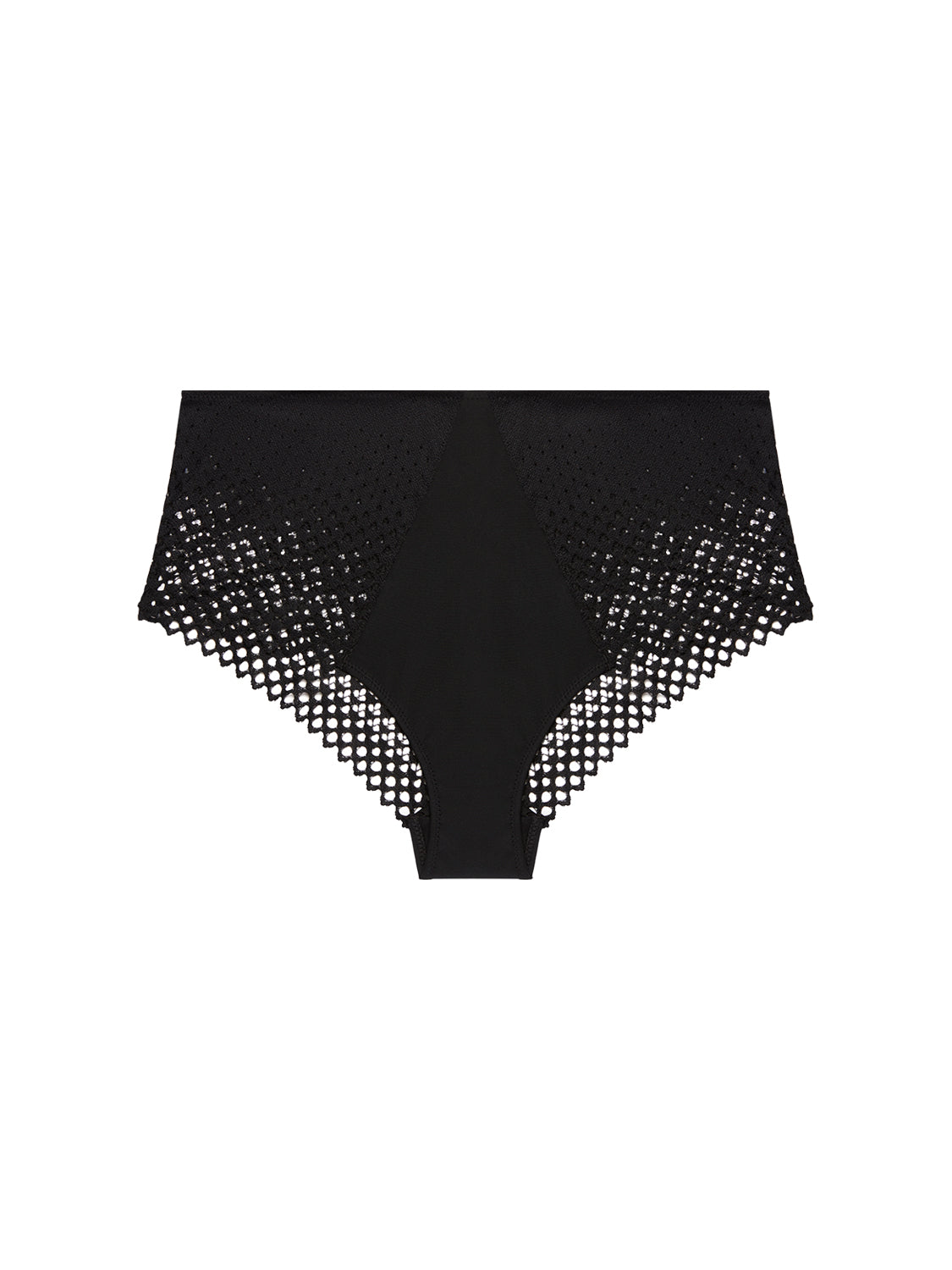 Culotte taille haute - Noir