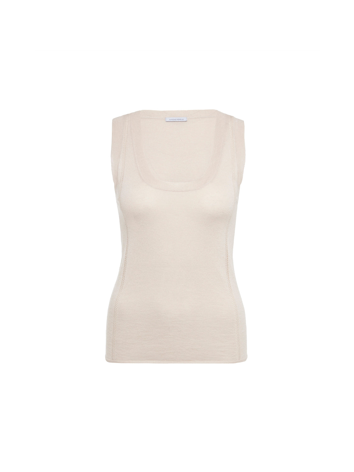 Top - Beige chiné