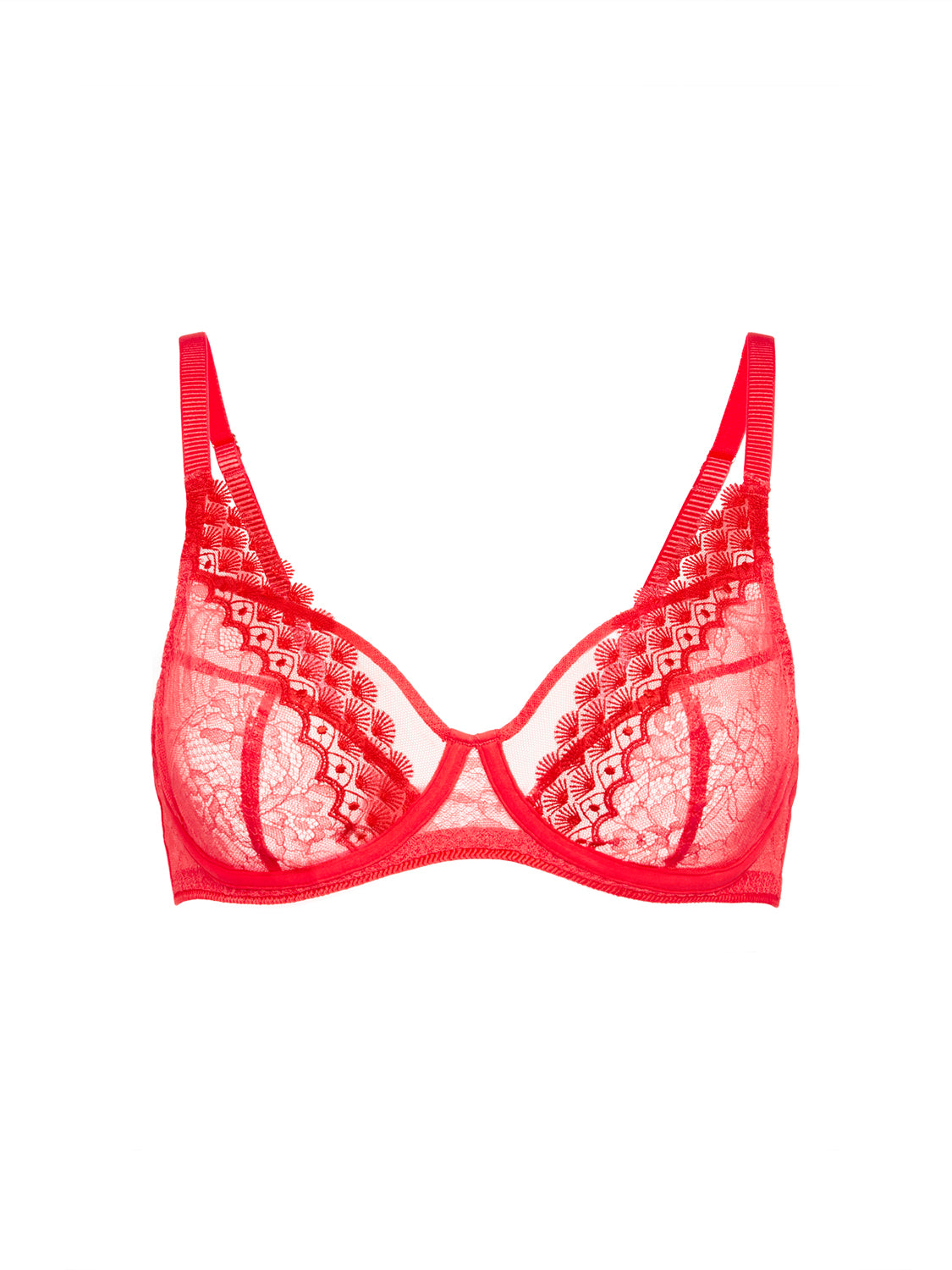 Soutien-gorge avec armature foulard - Flamingo