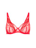 Soutien-gorge avec armature foulard - Flamingo