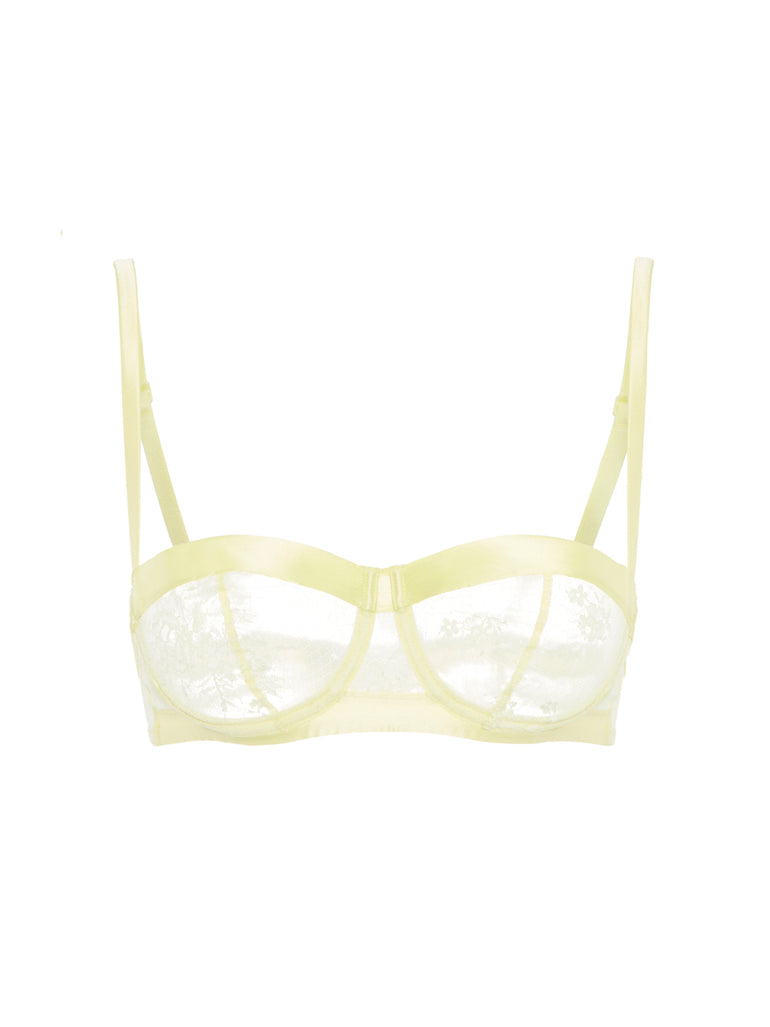 Soutien-gorge corbeille - Jaune Limonade