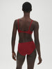 Soutien-gorge sans-armatures structuré - Rouge Tango