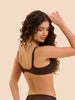 Soutien-gorge sans-armatures structuré - Cacao