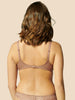 Soutien-gorge sans-armatures structuré - Brun coco