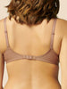 Soutien-gorge sans-armatures structuré - Brun coco