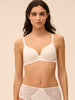 Soutien-gorge spacer décolleté plongeant - Naturel