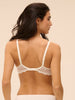 Soutien-gorge spacer décolleté plongeant - Naturel