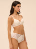 Soutien-gorge spacer décolleté plongeant - Naturel