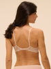 Plunge beha met volle cup spacer 3D - Huid rose